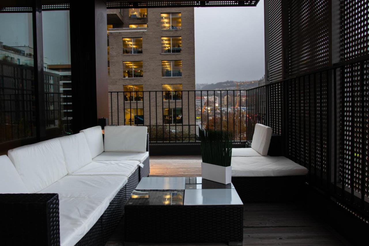 Spacious Modern 3Br Apartment At Central Oslo Barcode מראה חיצוני תמונה
