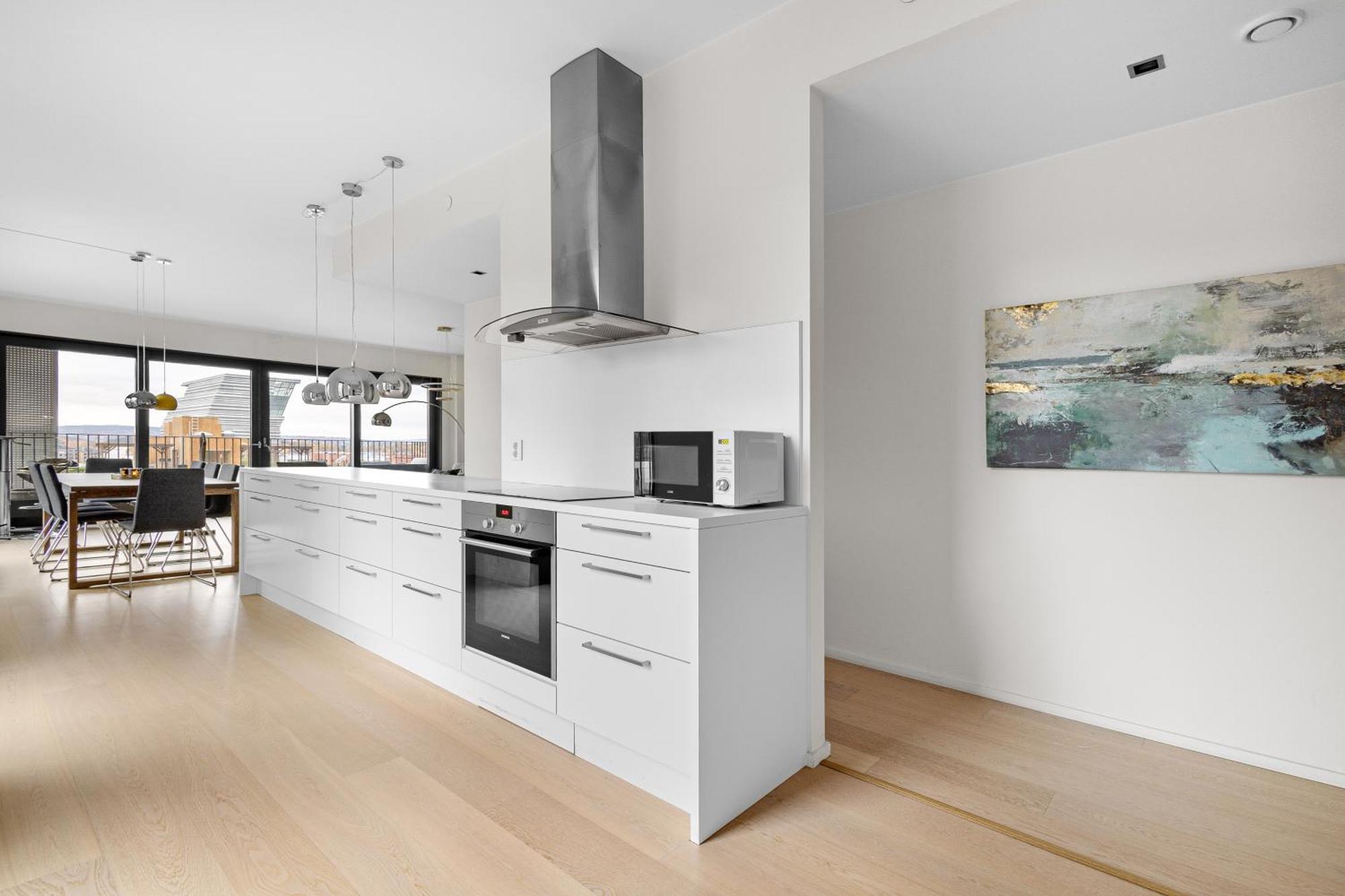 Spacious Modern 3Br Apartment At Central Oslo Barcode מראה חיצוני תמונה
