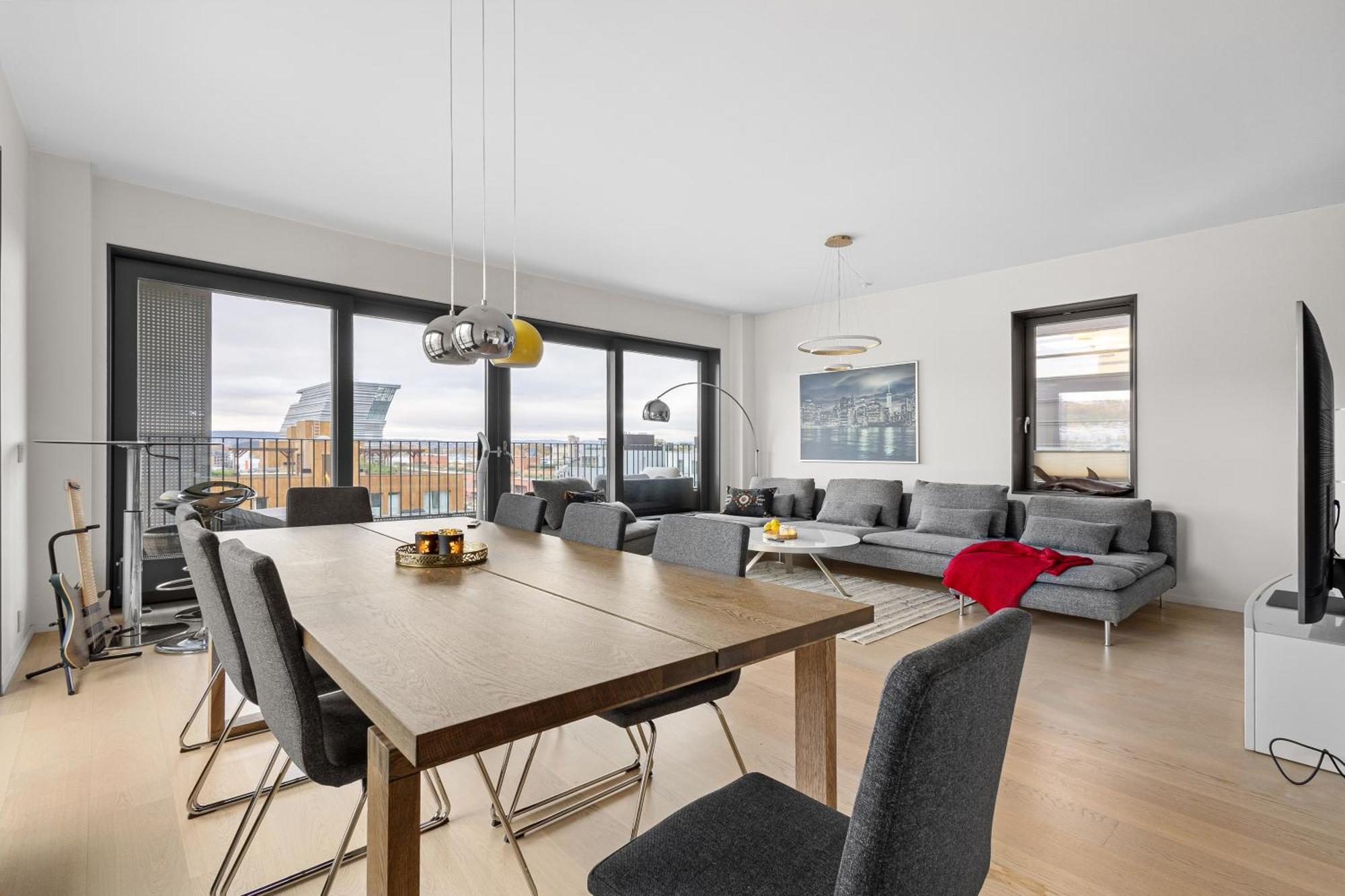 Spacious Modern 3Br Apartment At Central Oslo Barcode מראה חיצוני תמונה
