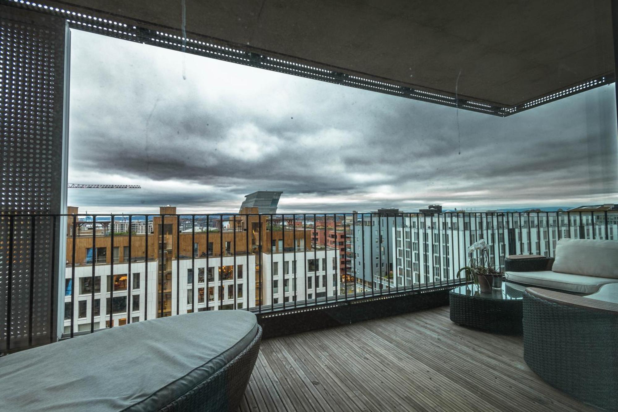 Spacious Modern 3Br Apartment At Central Oslo Barcode מראה חיצוני תמונה